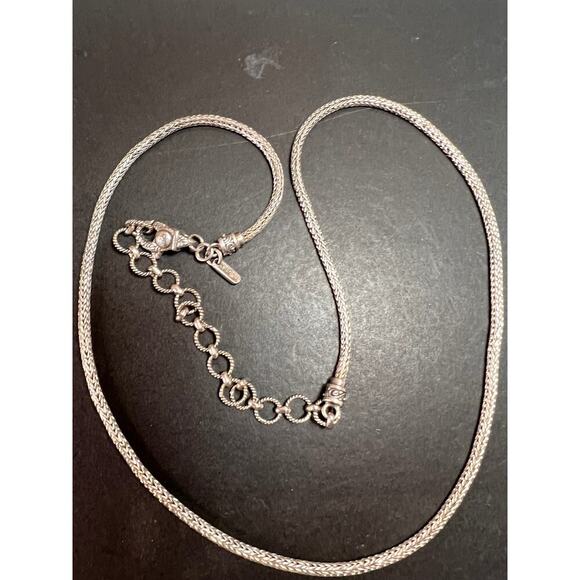 Sarda Bali sterling silver tulang naga extender 24 inch necklace - Picture 6 of 10